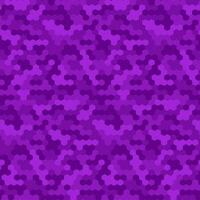 Vector trendy seamless pattern purple colored hexagonal.