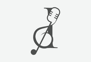 música icono con último yo logo diseño creativo concepto vector