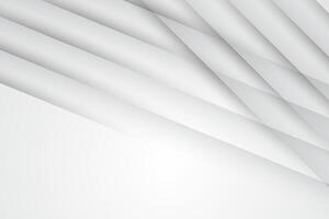 Abstract gradient white monochrome background vector