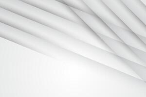 Abstract gradient white monochrome background vector