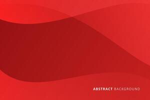 Modern red gradient abstract background vector