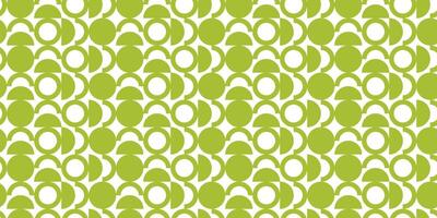 Green and White Background With Circles vector