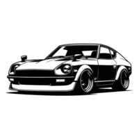 jdm car illustration vector