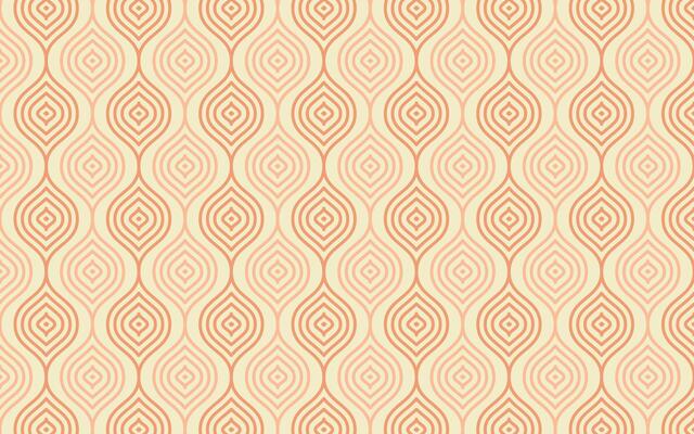 Seamless Abstract retro or Modern curve shape pattern design
