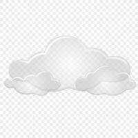 Clouds. Flat design style. For the design of your website, logo, application. Vector illustration