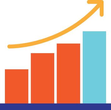 Graph Chart Analytics vector