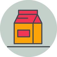 Milk Bottle Vector Icon