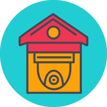 Security Camera Vector Icon
