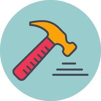 Hammer Tool Vector Icon