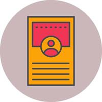 Profile Vector Icon