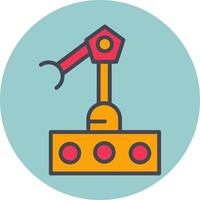 Industrial Arm Vector Icon