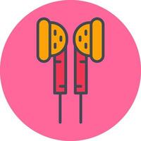 Earphones Vector Icon