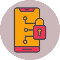 Secure Device Vector Icon