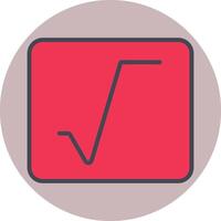 Square Root Vector Icon