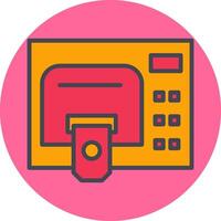 ATM Service Vector Icon