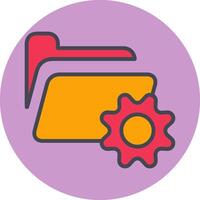 Preferences Folder Vector Icon