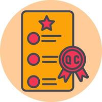 Quality Control Vector Icon