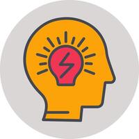 Brainstorming Vector Icon