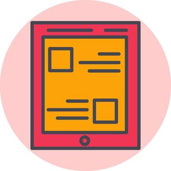 Tablet Vector Icon