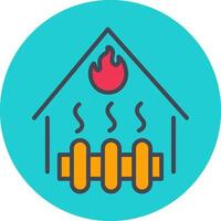 Heating System Vector Icon