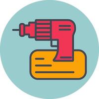 Drill Machine Vector Icon