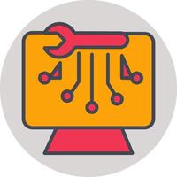 Technical Services Vector Icon