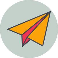 Paper Plane Vector Icon