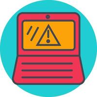 icono de vector de alerta