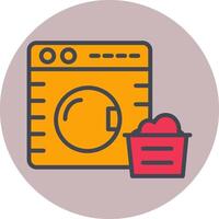 Washing Machine Vector Icon