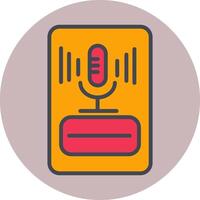 Microphone Vector Icon