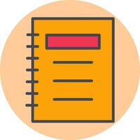 Notepad Vector Icon