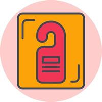 Door Hanger Vector Icon