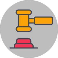 Gavel Vector Icon