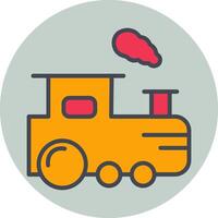 icono de vector de trenes