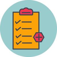 Medical Clipboard Vector Icon