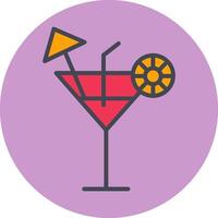 Cocktail Vector Icon