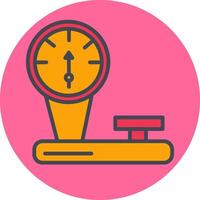 Weight Scale Vector Icon