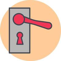 Door Handle Vector Icon