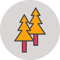 Pine Tree Vector Icon