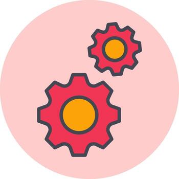 icono de vector de configuración
