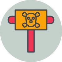 Pirate Sign Vector Icon