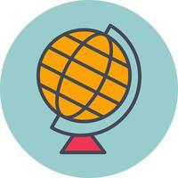 icono de vector de globo