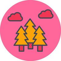 Forest Vector Icon