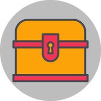 Treasure Chest II Vector Icon