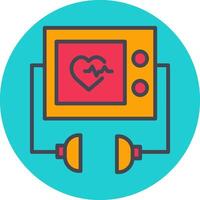 Defibrillator Vector Icon