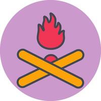 Bonfire Vector Icon