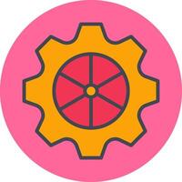 Wheel Vector Icon