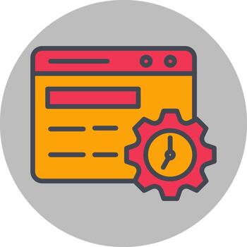 Speed Optimization Vector Icon