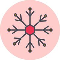 Snowflake Vector Icon