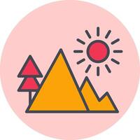 Mountain Vector Icon